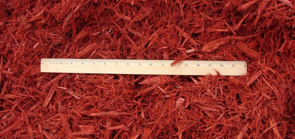 red dye mulch